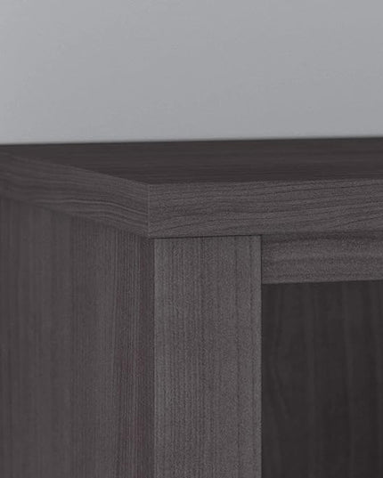 Bush WC81565 Somerset 5-Shelf 65-Inch H Bookcase, Storm Gray - LeafyLoom