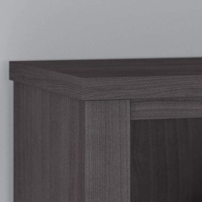 Bush WC81565 Somerset 5-Shelf 65-Inch H Bookcase, Storm Gray - LeafyLoom