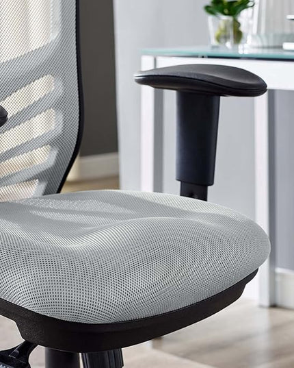 Modway EEI-757-GRY Articulate Ergonomic Mesh Office Chair in Gray - LeafyLoom