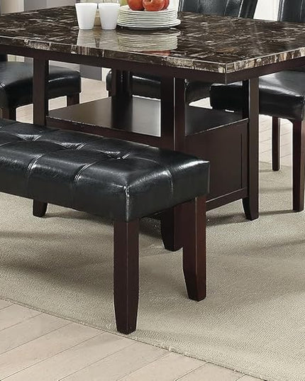 NicBex Hachi-DT-00149-DX-1 Dining Table, 60" x 40" x 30", Brown - LeafyLoom