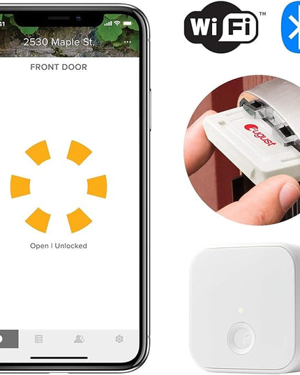 Yale Assure Lever, Wi-Fi Smart Door Lever (for Doors with no deadbolt) - Works with Yale Access App, Amazon Alexa, Google Assistant, HomeKit, Phillips Hue and Samsung SmartThings, Satin Nickel Yale
