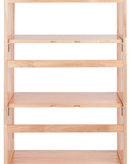 Winsome Wood Mission Shelving, Natural - LeafyLoom