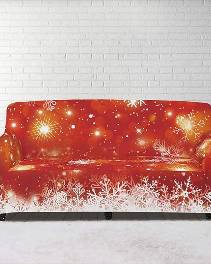 FKELYI Christmas Decor Sofa Couch Cover for Indoor Non-Slip Furniture Protector Easy Going Stretch Sofa Slipcover Washable Sofa Slipcovers XL FKELYI