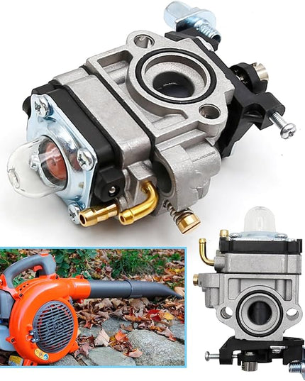 Carburetor Replacement For Husqvarna 125Bt Th026D-Ac57 2004-05 Handheld Backpack Leaf Blower, With Gasket Fuel Filter Carburetor Tune Kit - LeafyLoom