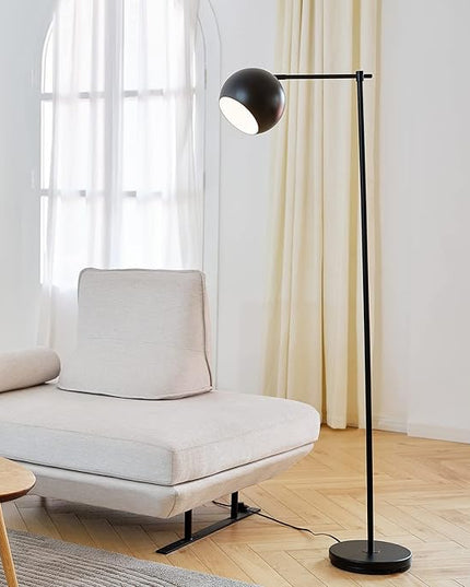 Globe Electric 67503 Floor Lamps, Molly (Black) - LeafyLoom