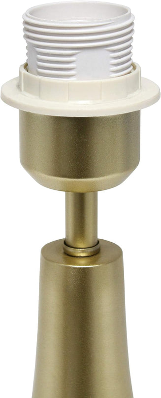 Simple Designs LT3303-GLD Tear Drop Table Lamp, Gold - LeafyLoom
