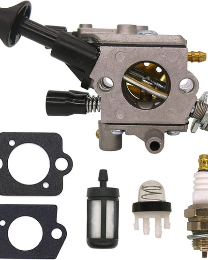 BR350 Carburetor Kit for Stihl BR350Z BR430 BR430Z SR430 SR450 Backpack Blower Zama C1Q-S210 Carb Replace 4229 129 0901 - LeafyLoom