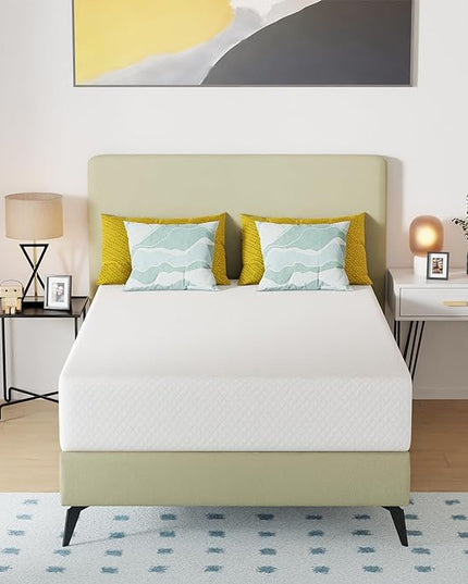 Full Mattress 12 inch Gel Memory Foam Mattress Medium Firm Mattresses for Cool Sleep Relieving Pressure Relief CertiPUR-US Certified Mattress in a Box - LeafyLoom