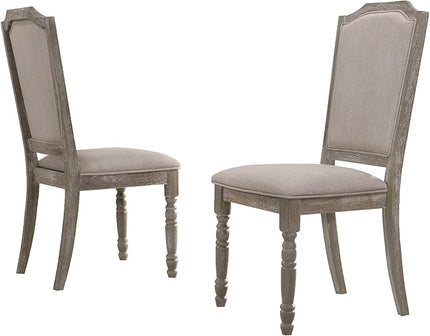 NicBex Haerin-SD-00156-LWJ Dining Chairs, 22.4"x19.5"x41", Matte Gray - LeafyLoom
