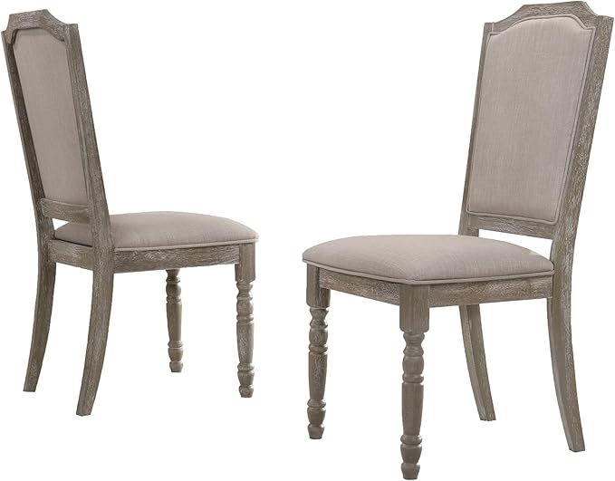 NicBex Haerin-SD-00156-LWJ Dining Chairs, 22.4"x19.5"x41", Matte Gray - LeafyLoom