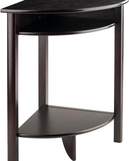 Winsome Liso Corner Desk, Espresso - LeafyLoom