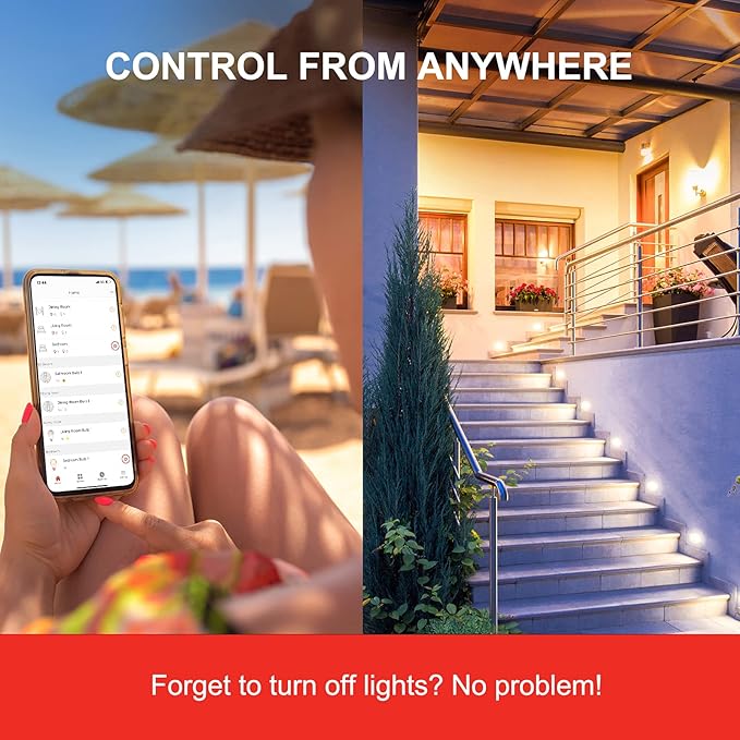 Sengled Alexa, WiFi, Smart Light Bulbs that Work with Alexa & Google Assistant,A19 Soft White(2700K)No Hub Required,800LM 60W Equivalent HighCRI)90,4Count(Pack of 1) Sengled