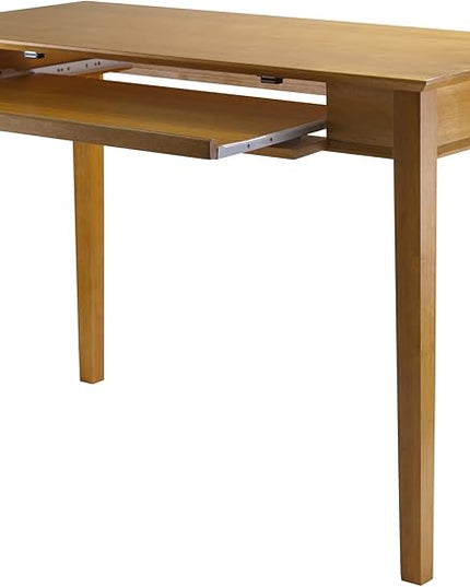 Winsome Wood Studio Home Office, Honey - LeafyLoom