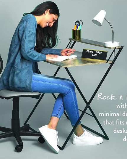Swivel Mesh Desk Chair, Silver 21D x 21W x 33H in - LeafyLoom