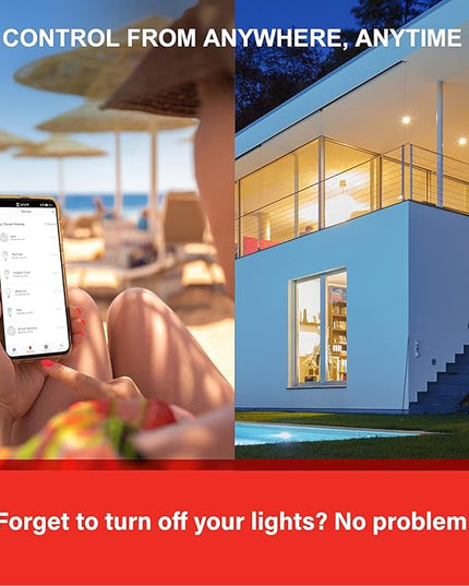 Sengled Alexa Light Bulbs, Updated FFS Smart Flood Light, Smart Bulb That Works with Alexa & Google Assistant, 7.5W 65W Equivalent,2700K BR30 Smart Light, No Hub Required, 2.4Ghz WiFi Only, 2 Pack Sengled