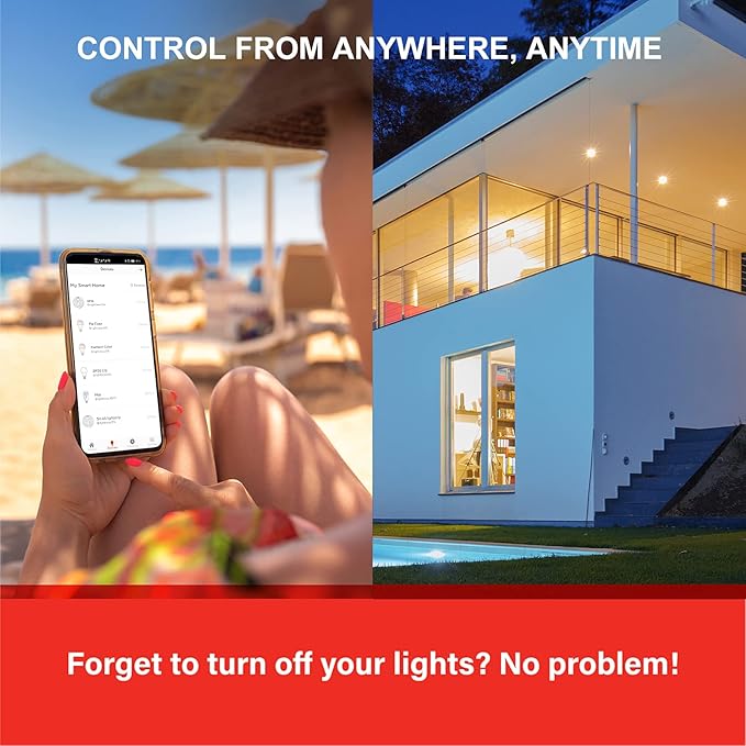 Sengled Alexa Light Bulbs, Updated FFS Smart Flood Light, Smart Bulb That Works with Alexa & Google Assistant, 7.5W 65W Equivalent,2700K BR30 Smart Light, No Hub Required, 2.4Ghz WiFi Only, 2 Pack Sengled
