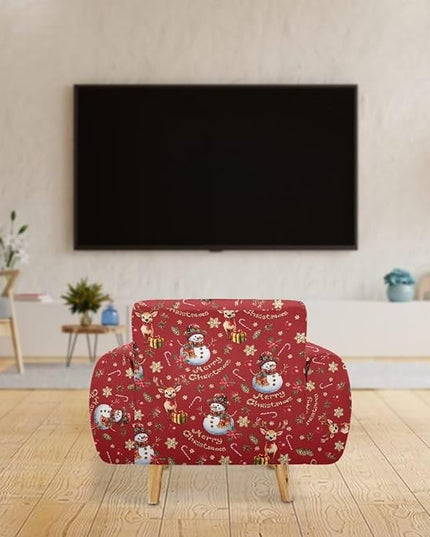 FKELYI Christmas Ornaments Sofa Slipcover Stretch Sofa Couch Cover for Indoor Non-Slip Furniture Protector Washable Sofa Slipcovers S FKELYI