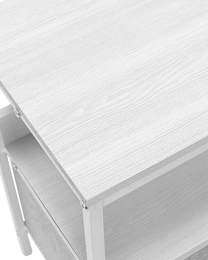 Sorbus TV Stand Dresser with 2 Faux Wood Drawers - Television Riser Chest with Storage - Bedroom, Living Room, Closet, & Dorm Furniture - LeafyLoom