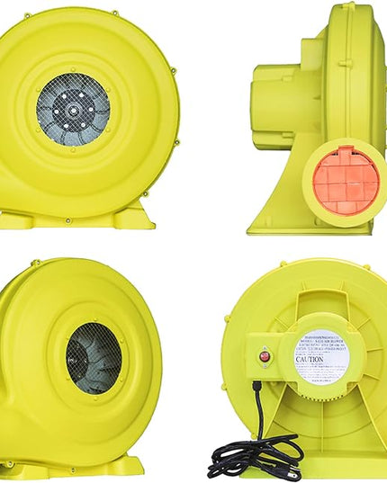 1500W (2HP) Air Blower, Commercial Inflatable Bouncer Blower, Perfect for Inflatable Bounce House, Jumper, Bouncy Castle… - LeafyLoom