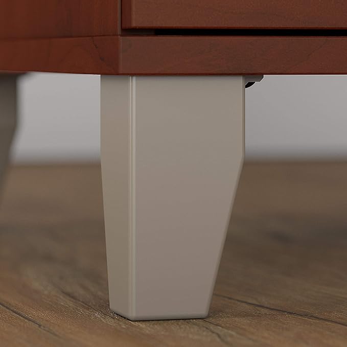 Bush Furniture Somerset 72W Office Desk with Drawers in Hansen Cherry - LeafyLoom