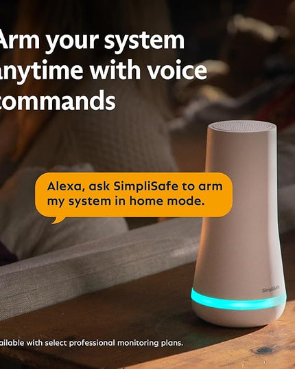 SimpliSafe 7 Piece Wireless Outdoor Camera Home Security System - Optional 24/7 Professional Monitoring - No Contract - Compatible with Alexa and Google Assistant SimpliSafe%C2%AE