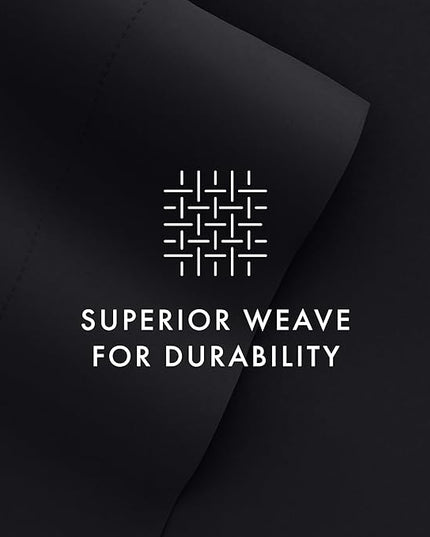 Linen Market Bed Sheets for King Size Bed (Black) - Sleep Better Than Ever with These Soft and Cooling King Sheets - Deep Pocket Fits 16" Thick Beds - 4 Piece King Sheet Set - LeafyLoom