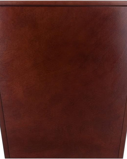 Winsome Trading, Inc. Mezo Cube Storage, Walnut 18.5 inches - LeafyLoom
