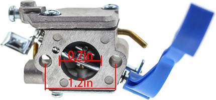 Carburetor for 125BX 125BVX 28CC Leaf Blower Replace 590460102 545081811 C1Q-W37 with 581798001 Fuel Kit - LeafyLoom