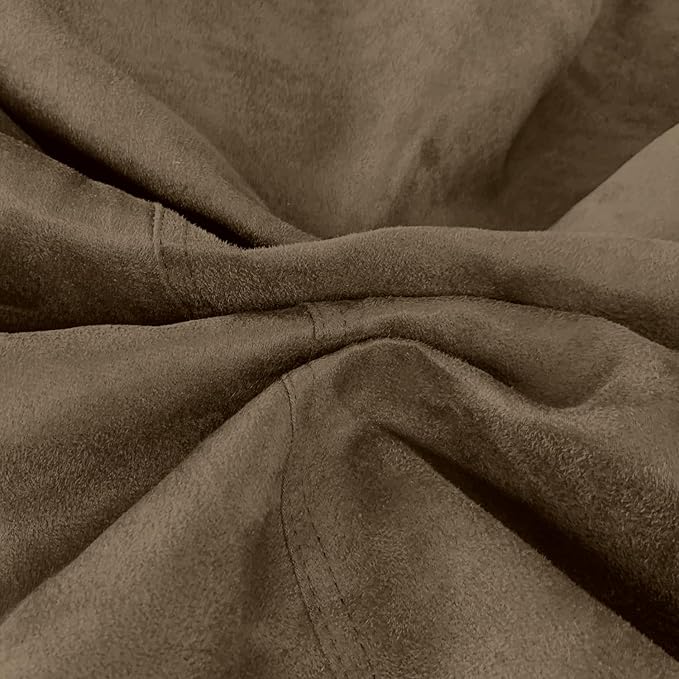 Bean Bag Stuffed Animal Storage Or Cover | No Filler | Extra Large | for Adults Or Kids | Double Stitched | Durable Zipper | Premium Microsuede - LeafyLoom