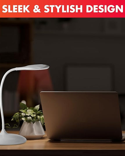 Mito Red Light - Red Light Lamp - Portable & Flexible Red Table Lamp - Cordless Lamp, Rechargeable Reading Lamp - Red Light Reading Light - Red Light for Bedroom & Desk - LeafyLoom