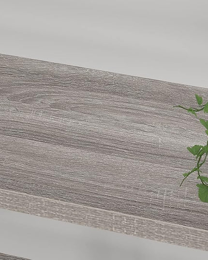 LVB Industrial 6 Tier Bookshelf, Large Tall Open Rustic Vintage Etagere Bookcase, Gray Big Wide Modern Farmhouse Wood and Metal Book Shelf for Home Bedroom Living Room Office Storage, Light Grey Oak - LeafyLoom