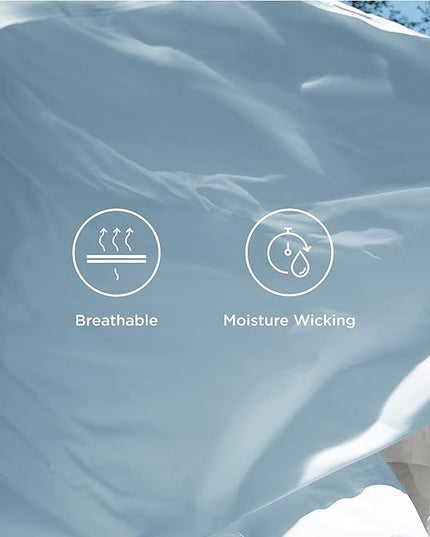 Bedsure Queen Sheets, Rayon Derived from Bamboo, Queen Cooling Sheet Set, Deep Pocket Up to 16", Breathable & Soft Bed Sheets, Hotel Luxury Silky Bedding Sheets & Pillowcases, Teal Blue - LeafyLoom