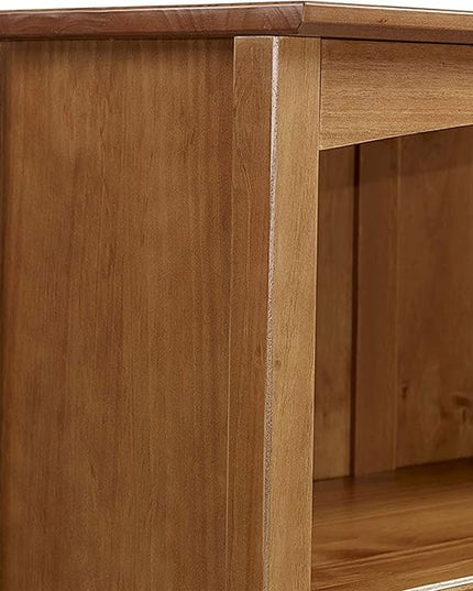 Camaflexi Shaker Style Bookcase, 36", Brown - LeafyLoom
