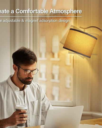 BoostArea Floor Lamp for Living Room,Arc Floor Lamp with Remote Control,Stepless Dimmable Brightness & Colors Temperature 2700k-6500k,Modern Standing Lamp for Bedroom Study Room Office,Grey - LeafyLoom
