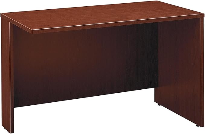 Bush Business Furniture Series C Collection 48W Return Bridge in Mahogany - LeafyLoom