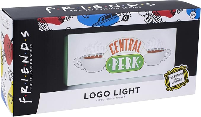 Paladone Central Perk Logo Light, Officially Licensed Friends TV Show Merchandise, Multicolor (PP9556FR) - LeafyLoom