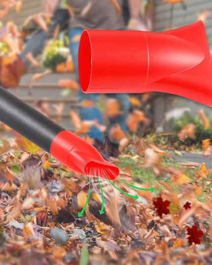Flat Nozzle for Milwaukee M18 2724-20 & 2724-21 Fuel Leaf Blower, Work for Drying, Blow-Drying - Leaf Blower Flat Nozzle Tip (Red) - LeafyLoom