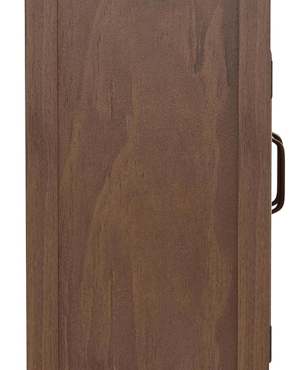 SIMPLIHOME Connaught Solid Wood 40 Inch Wide Traditional Entryway Storage Cabinet in Medium Saddle Brown, for The Living Room, Entryway and Family Room - LeafyLoom