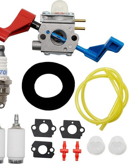 C1U-W12A Carburetor with Air Filter Repower Kit Replacement for Poulan FL1500 FL1500LE Leaf Blower C1U-W12B 530071629 - LeafyLoom