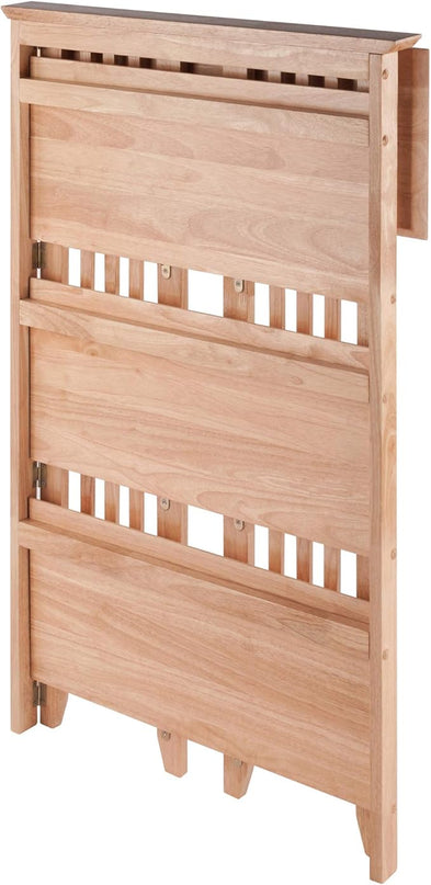 Winsome Wood Mission Shelving, Natural - LeafyLoom