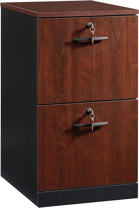 Sauder County Line Dresser, L: 15.55" x W: 19.45" x H: 28.54", Classic Cherry Finish - LeafyLoom