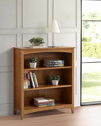 Camaflexi Shaker Style Bookcase, 36", Brown - LeafyLoom