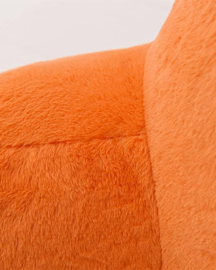 Aimuan Reading Pillow Bed Rest Wedge Large Adult Backrest Pillow with Arms Back Support for Sitting Up in Bed Cushion Incline Rest Sleeping Snoring Pillow, Orange - LeafyLoom