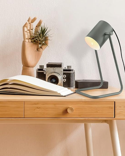 Globe Electric 52878 Sahara Desk Lamp, Matte Green - LeafyLoom