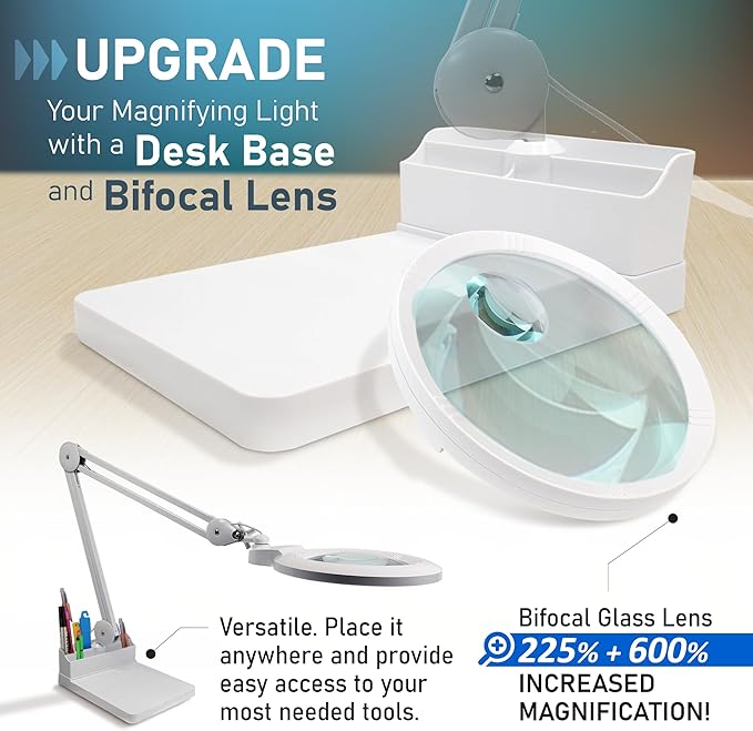 Desk Base - White - LeafyLoom