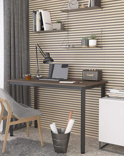 Weehom Computer Desk Home Office Writing Desk Study Laptop/Dining Table - LeafyLoom