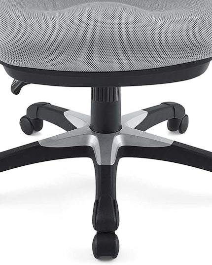 Modway EEI-757-GRY Articulate Ergonomic Mesh Office Chair in Gray - LeafyLoom