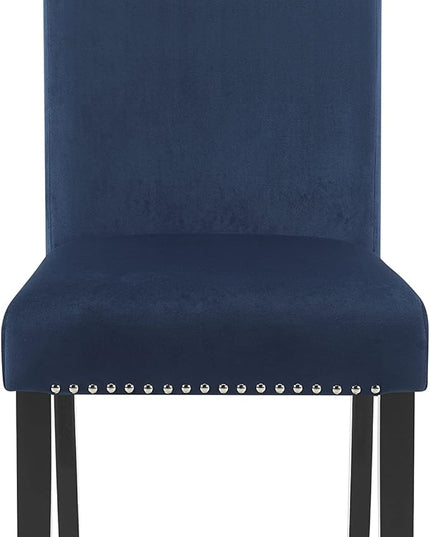 NicBex Haerin-SD-00164-LWJ Dining Chairs, 19"x22.6"x38.3", Blue - LeafyLoom