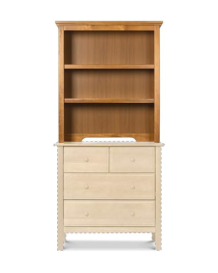 DaVinci Autumn Bookcase/Hutch in Chestnut - LeafyLoom