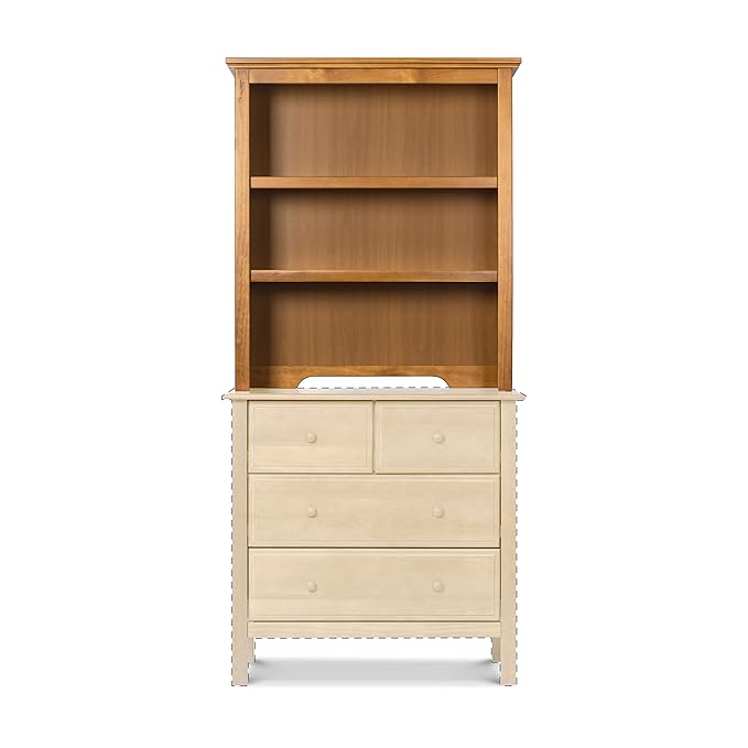 DaVinci Autumn Bookcase/Hutch in Chestnut - LeafyLoom